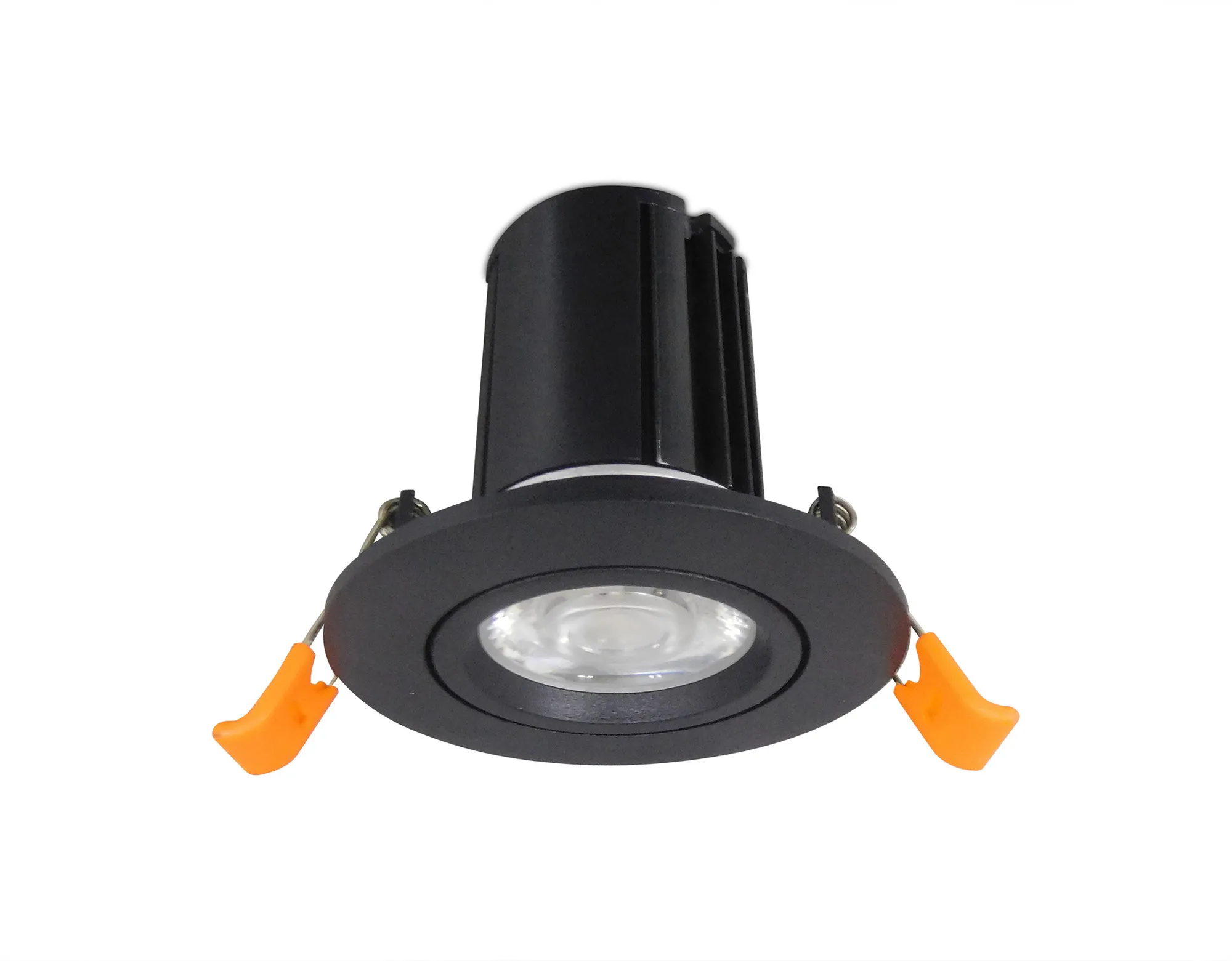 Broma 10 Tridonic Powered 10W 2700K 710lm 36° CRI>90 LED Engine Black Round Adjustable Recessed Spotlight, IP20 DM201332  Dlux Broma 10